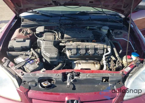 2003 Honda Civic Lx z USA, uszkodzony, nr VIN 2HGES16503H580604